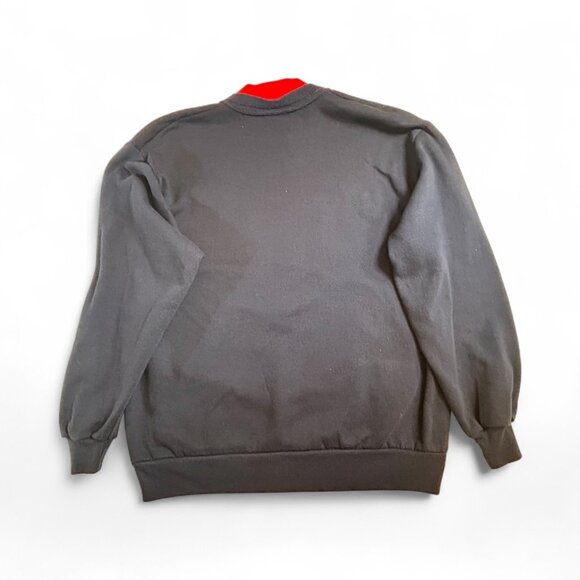 Vintage Morning Sun “Board Meeting” Bird Sweatshirt | Grandmacore 90s | Size L - Picture 7 of 8